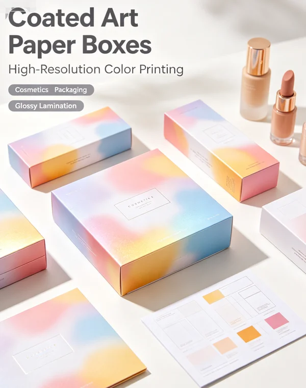 Coated art paper material Dongguan Zhengyang Packaging packaging surface material
