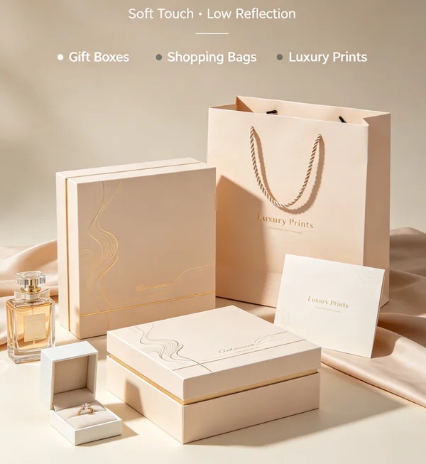 White matte lamination material Dongguan Zhengyang Packaging packaging surface material