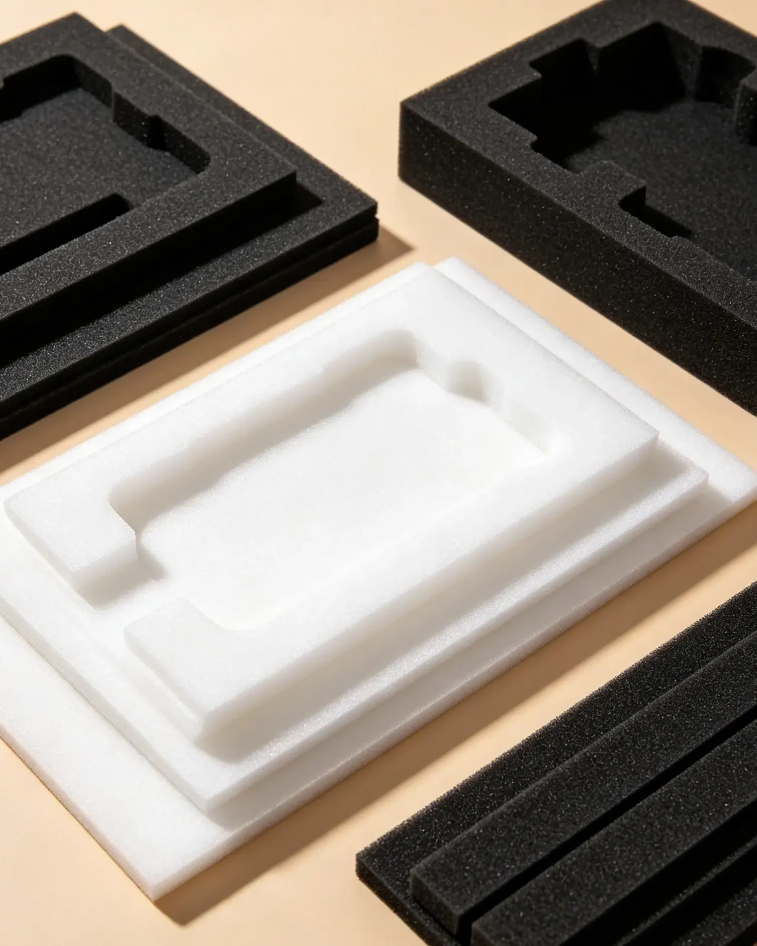 High density foam insert precise fit shockproof fixation Dongguan printer precision product lining