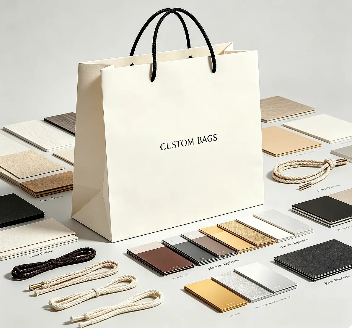 Paper bag collection supplemental - assorted bag styles - Zhengyang Packaging Dongguan China