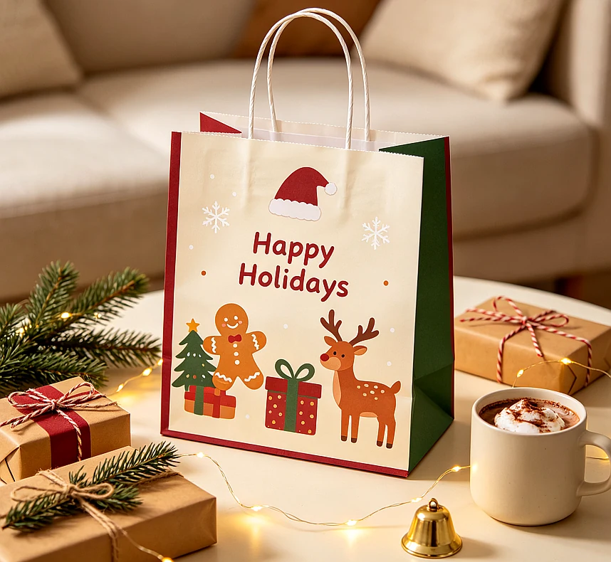 Paper bag multi-angle display Zhengyang Packaging Dongguan China