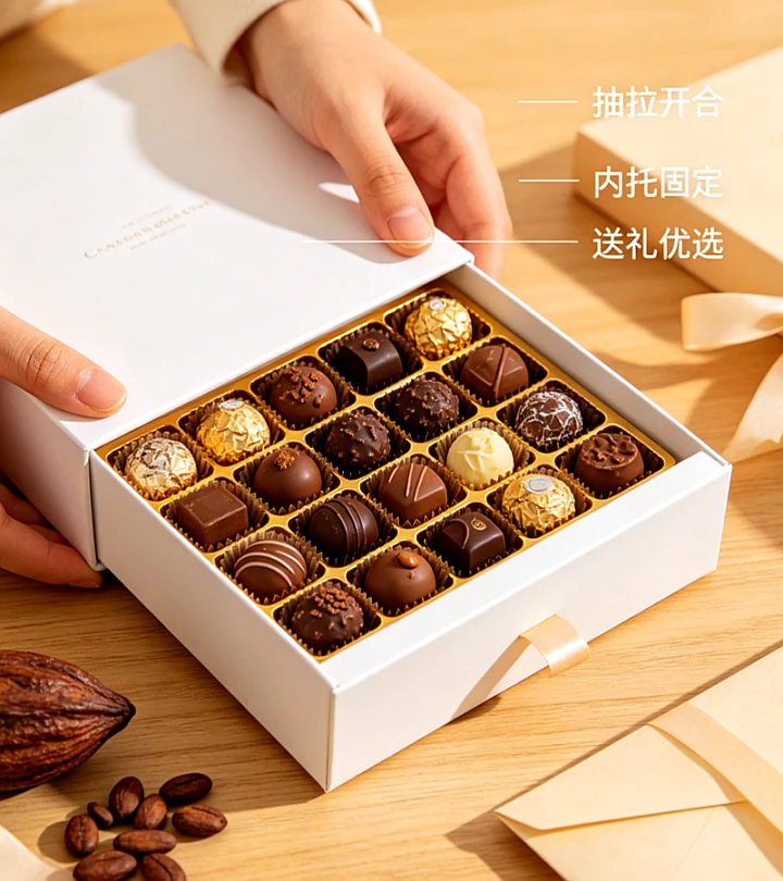 FSC certified rigid drawer box sleeve and tray Zhengyang Dongguan China