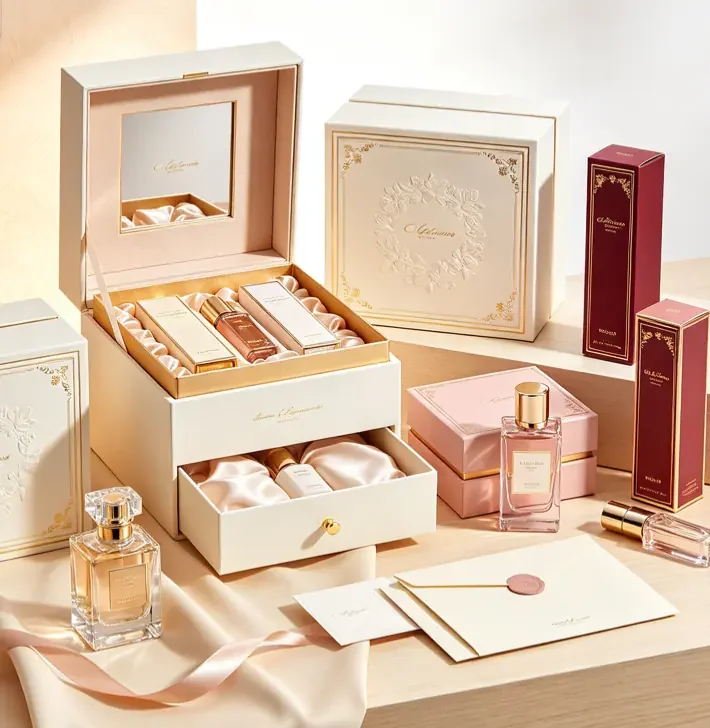Cosmetic box packaging application custom makeup box Zhengyang Packaging Dongguan