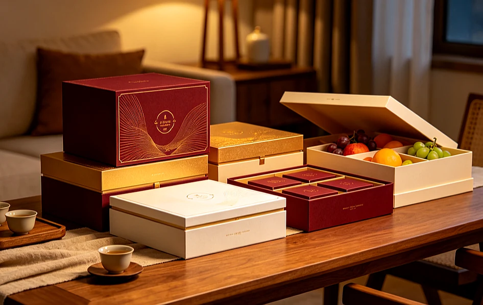 Luxury gift box packaging scene custom gift box Zhengyang Packaging Dongguan
