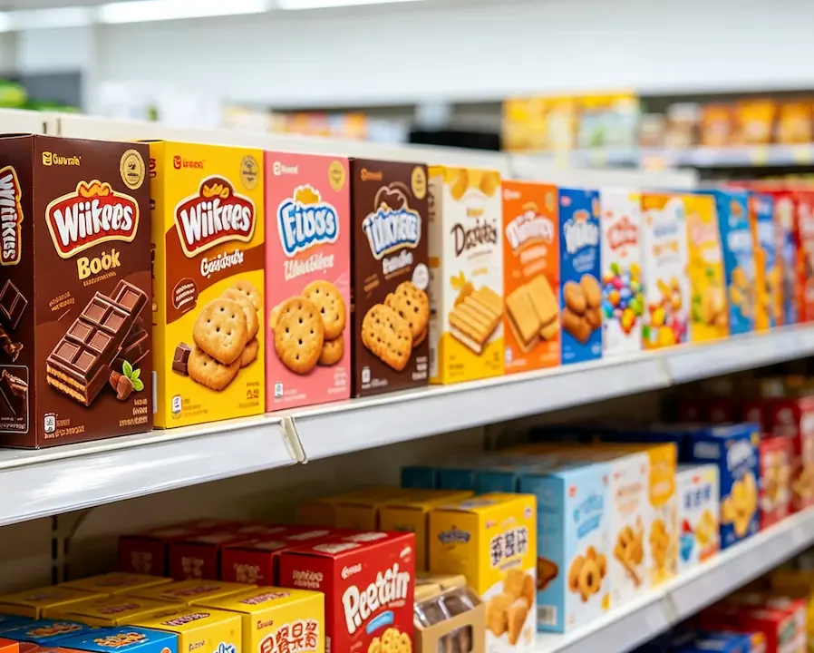 Food packaging box application snack color box Zhengyang Packaging Dongguan