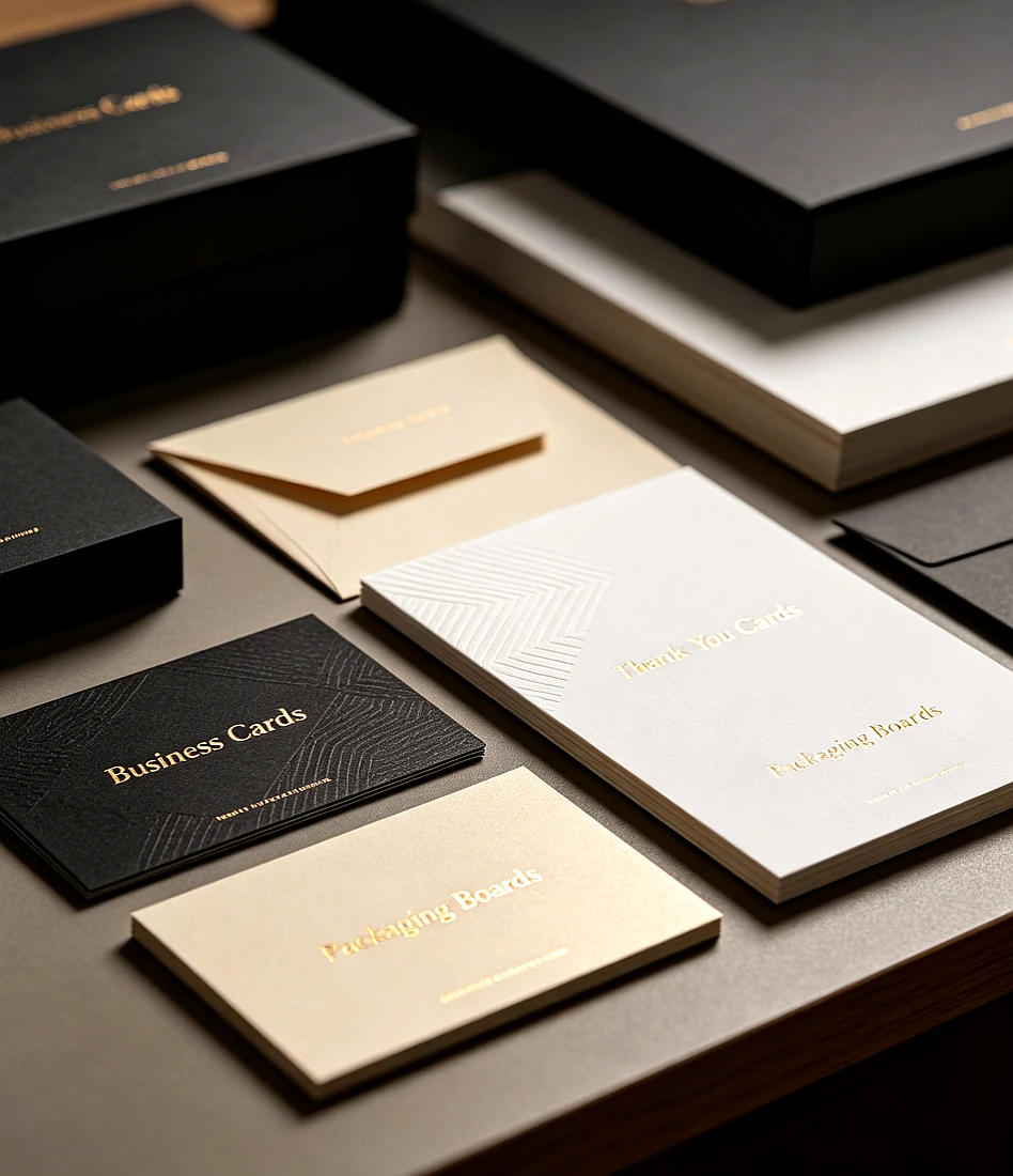 Business name card paper card display Zhengyang Packaging Dongguan China